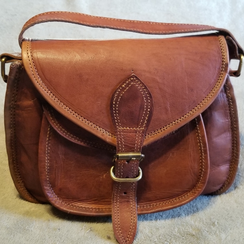 Leather Crossbody Purse